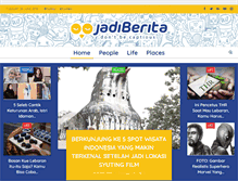 Tablet Screenshot of jadiberita.com